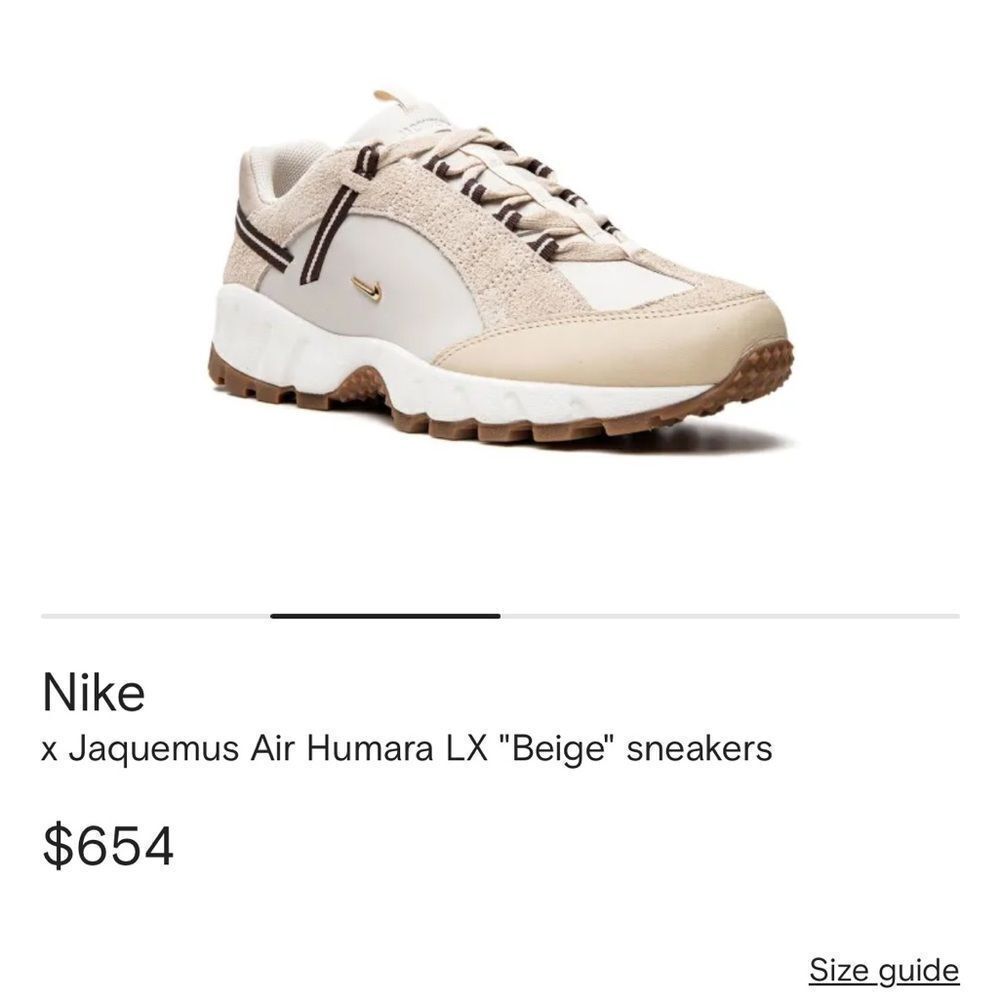 RARE Nike x Jacquemus air humara sneakers - Picture 4 of 17